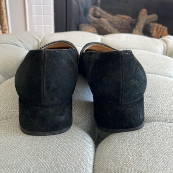 Salvatore Ferragamo Quilted Suede Heels - Picture 3 of 16